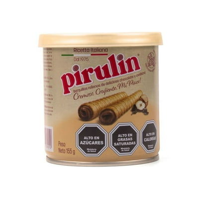 Barquillo Relleno Tradicional 155 G 155 G Pirulin