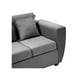 thumbnail image 4 of Sofa 3 Cuerpos Kansas Felpa-GRIS, 4 of 5