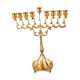 thumbnail image 1 of Portavelas De 9 Ramas Candelabro Hanukkah Menorah Para Decoración De Boda Aureate, 1 of 5