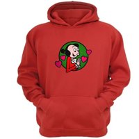 Genérico - Polerón Canguro Olivia Rojo Talla L Unisex