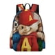 thumbnail image 1 of Alvin y las Ardillas-theme Backpack, Campus style schoolbag Bookbag with Adjustable Shoulder Straps And Large Zip Compartment, Unisex Travel Bags.42x30x15cm, 1 of 6