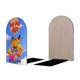 thumbnail image 2 of Rolie Polie Olie Sujetalibros decorativos temáticos, tope para estantería con base antideslizante, uso dual para hogar y oficina - 2 piezas, 2 of 6