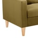 thumbnail image 3 of Sofa New Retro 3CG Felpa 05 Verde Musgo, 3 of 6