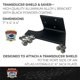 thumbnail image 2 of Soporte en L LB-AT-6-L3 de Transducer Shield & Saver para Atlas de 6", 2 of 6