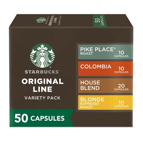 Cápsulas De Café Starbucks By Nespresso Original Line, 50 Unidades