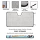 thumbnail image 2 of Los Padrinos Mágicos: Un Nuevo Deseo Parasol para Parabrisas Delantero Protector Plegable, Visera Solar para Auto Bloquea Rayos UV Mantiene tu Vehículo Fresco140cm*76cm, 2 of 6