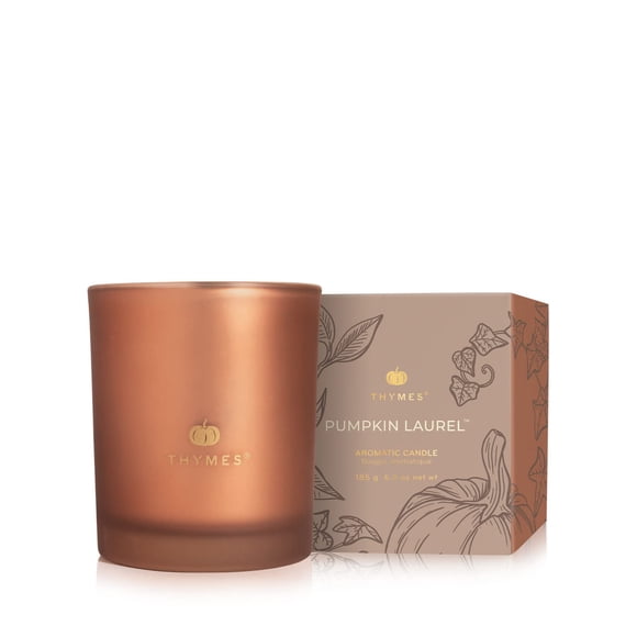 Vela Thymes Calabaza Laurel 185 g Naranja Quemada