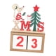 thumbnail image 1 of Calendario De Adviento De Navidad, Adornos, Decoración Para Mesa, árbol De Navidad Para Sala De Estar, 1 of 3