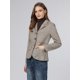 thumbnail image 4 of INSPIRE CHIC Blazer de espiguilla para mujer, casual de negocios, con solapa, ajustado para otoño e invierno, talla M, color caqui, 4 of 5