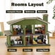 thumbnail image 3 of Set de construcción MYFUNTOY Modern House The Dunphy's House 1176 piezas, 3 of 7