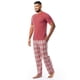 thumbnail image 5 of Conjunto de pijama IZOD de jersey de manga corta y pantalones IZOD para hombre, 5 of 5