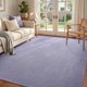 thumbnail image 1 of Alfombra FinRèc Home 183x122 cm Morado/Blanco Lavable, 1 of 8