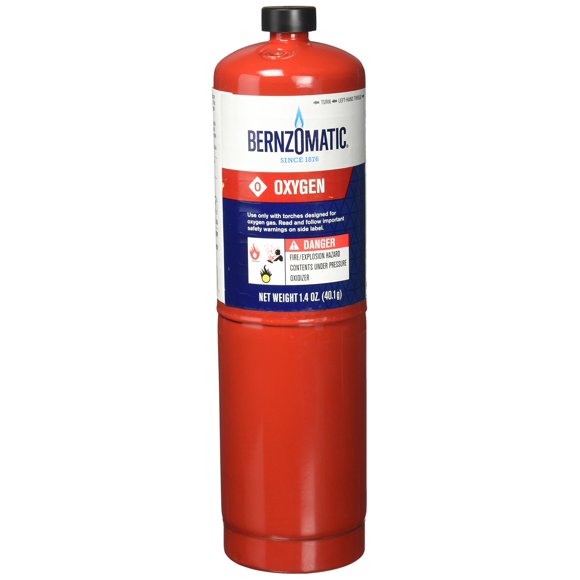 Cilindro Bernzomatic 40 g estilo antorcha de oxígeno Worthington 333251