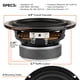 thumbnail image 2 of Woofer Dayton Audio PCS115-4 de cono de polímero de 4" y 4 ohmios, 2 of 8