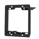 thumbnail image 1 of Soporte de montaje de bajo voltaje TNP de 2 módulos, negro, 1 of 8