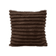 thumbnail image 1 of Pack 2 fundas de cojín super suave líneas decoración 43x43 cm color café, 1 of 2