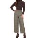 thumbnail image 2 of INSPIRE CHIC Pantalones a cuadros para mujeres, casuales de negocios, con cintura elástica trasera, pantalones rectos para el trabajo con bolsillos L a cuadros, 2 of 6
