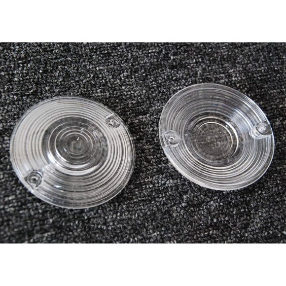 Lente transparente para intermitente Harley Touring Road King, Glide y Electra