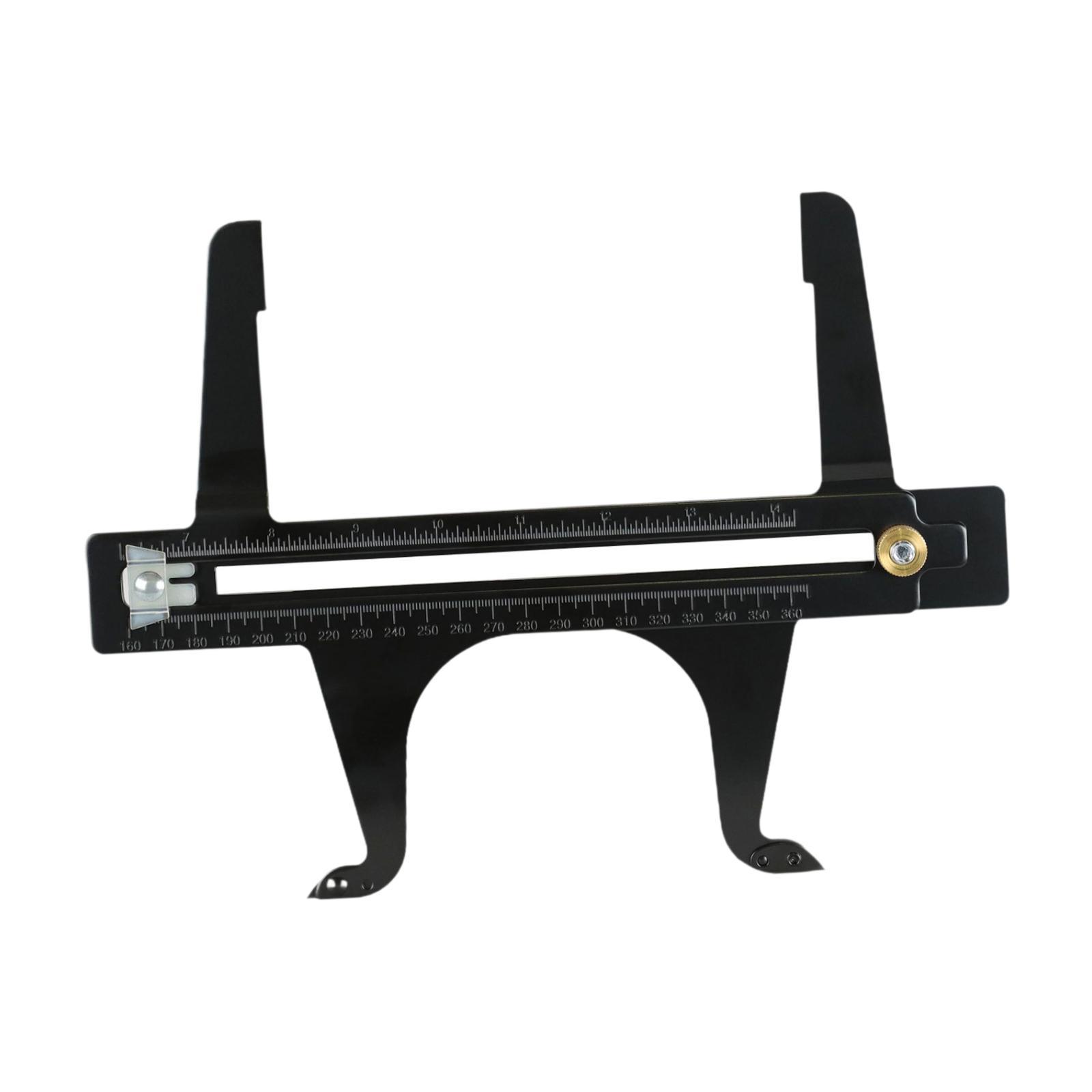 Ioensy - Herramienta De Medición De Frenos De Acero Profesional Para Zapata De Revestimiento De Freno De Tambor Trasero