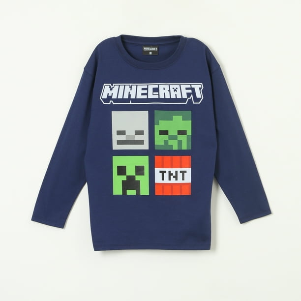 Polerón Minecraft Oficial con Personajes Niños 4-12 Años