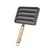 Bothyi - Sartén Para Asar Salchichas Sartén Para Perros De Maíz Para El Desayuno Hornear Todo El Cuadrado De La Estufa