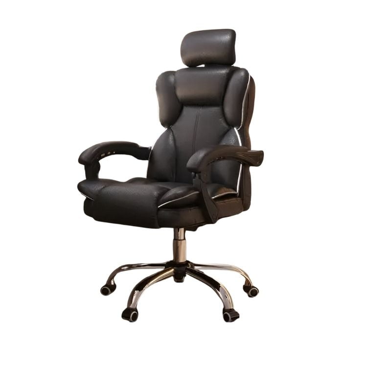 Crusec - Silla Yt-820 Reclinable Giratoria Oficina Elegante Ergonómica
