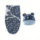 thumbnail image 4 of 1 Set Small And Medium Newborn Swaddle, For 0-6 Months, Baby Adjustable Swaddling Sleeping Bag, Baby Swaddle Blanket For Boys And Girls, Baby Wrap, Wearable Swaddle Sleeping Bag To Prevent Startle Ref, 4 of 5