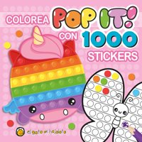 Editorial Guadal - Libro Unicornio Pop It 1000 Stickers