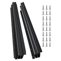 Diapositivas Para Cajones Vevor Undermount, Resistentes, 260 Libras Y 40 Cm, Color Negro