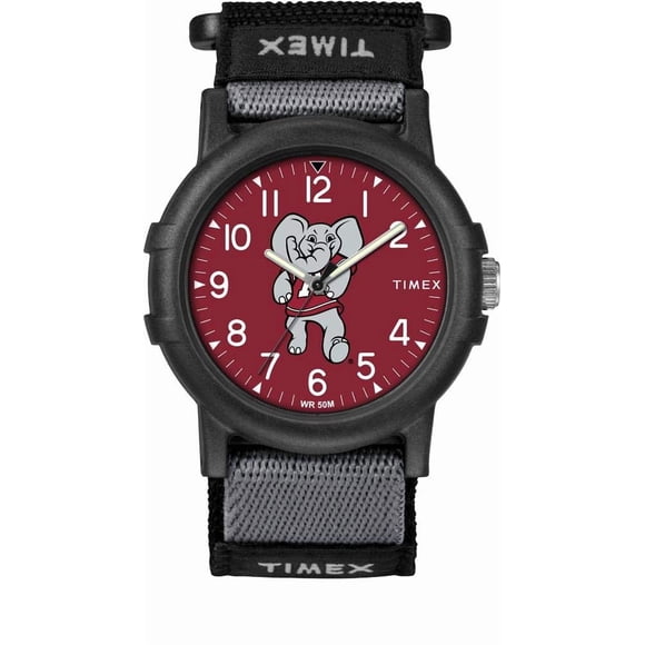 Reloj Timex, unisex, colegial, recluta, 38 mm, Alabama Tide