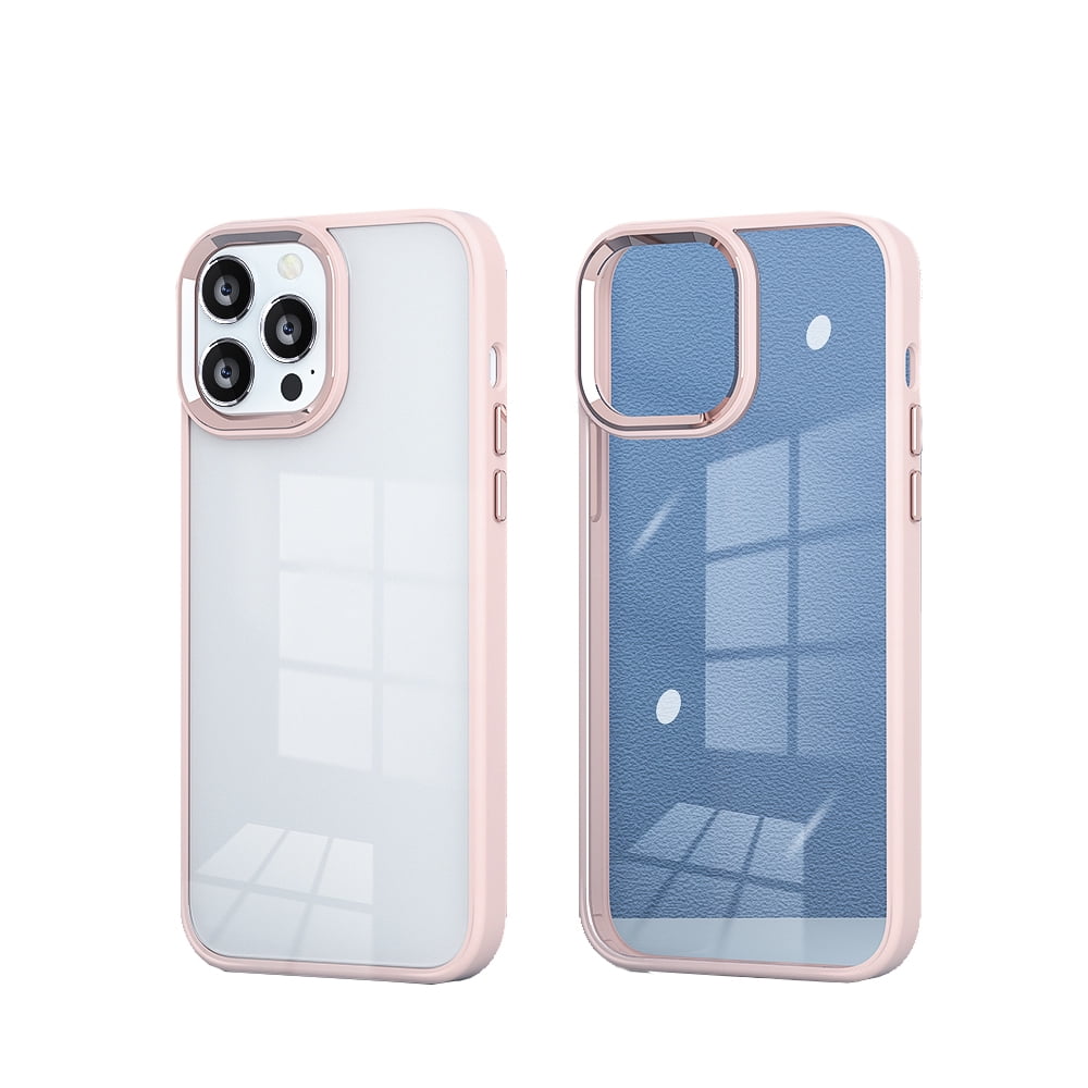 Genérico - Carcasa Metálica Premium Tpu Para Iphone 11 Rosado