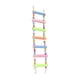 thumbnail image 1 of Escalera De Madera, Jaula Para Pájaros, Soporte De Madera, Juguete Masticable Para Loros Para Canarios, Suministros Para Mascotas, Siete Nudos Esmerilados, 1 of 5