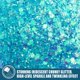 thumbnail image 2 of Glitter Estanoite 160 g Chunky Iridiscente Azul Bebé, 2 of 7