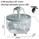 thumbnail image 4 of Dispensador de agua para mascotas con filtro de circulación automático, dispensador de agua para gatos, alimentador de agua inteligente para mascotas, agua corriente para gatitos., 4 of 5