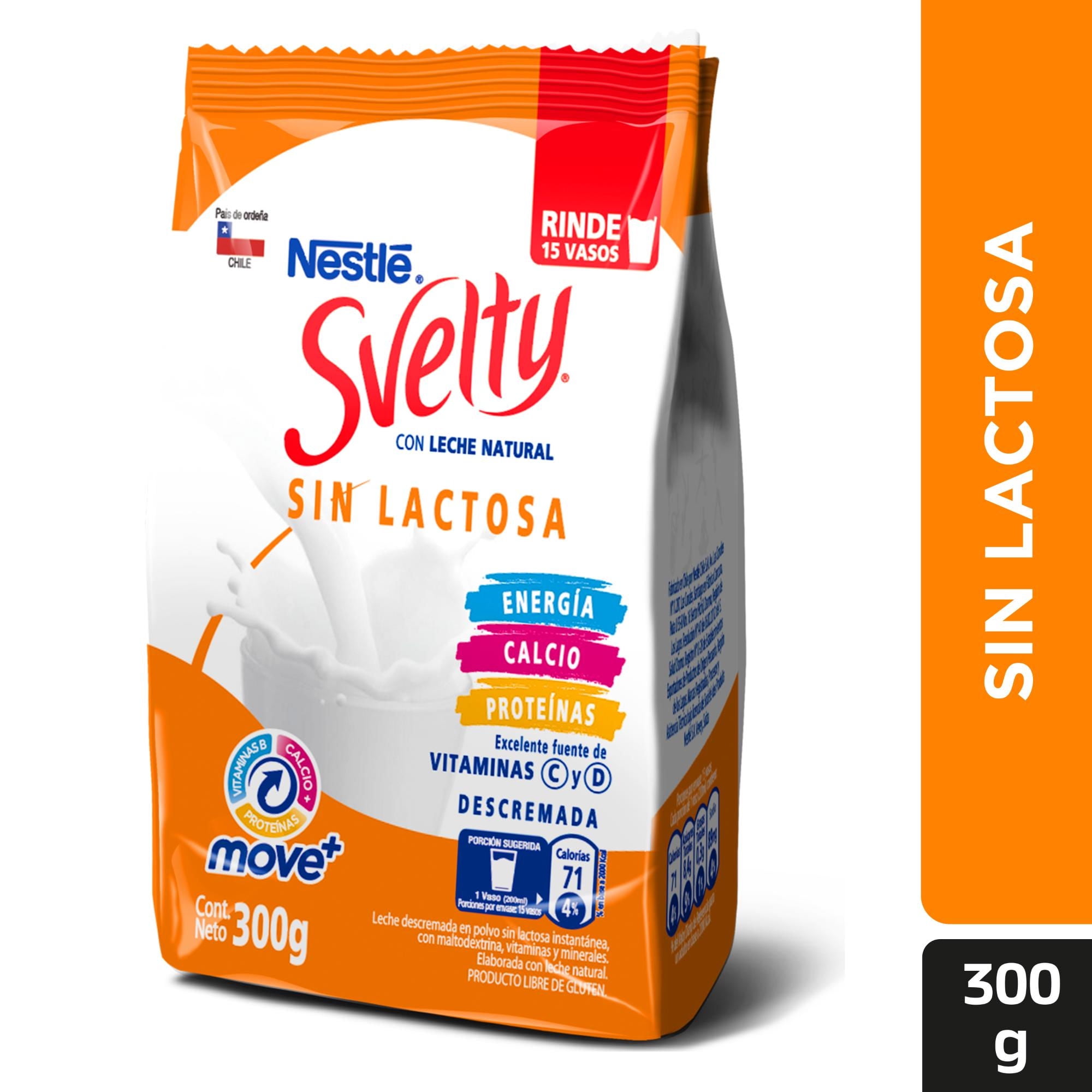 Leche En Polvo Sin Lactosa 300 g Svelty