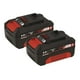 thumbnail image 1 of Twin Pack 2 Baterias 4,0 Ah - 18v Einhell - Power X Change rojo, 1 of 2