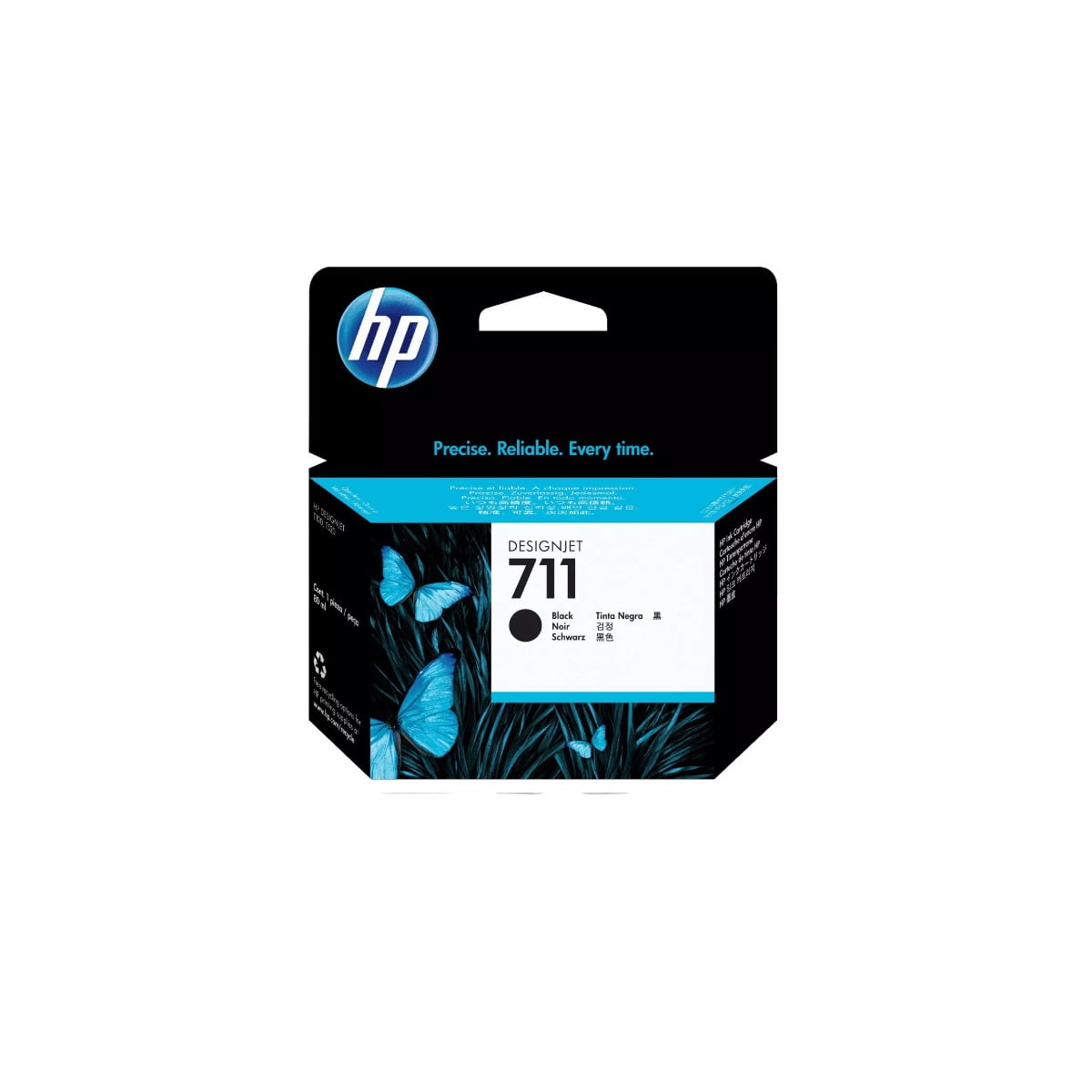 Cartucho Hp 711xl Negro 80 Ml Original