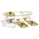thumbnail image 2 of Calentadores De Alimentos Bandejas 3 Grid Buffet Calentador De Alimentos Pot Para Hotel Wedding 1.3L, 2 of 5