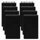 thumbnail image 1 of Pack de 8 cuadernos de bolsillo Thboxes, 8 × 13 cm, espiral, negro, 1 of 8