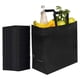 thumbnail image 1 of Bolsas de compra Simply Cool, paquete de 50, negras, reutilizables, 32 x 16 x 30 cm, 1 of 7