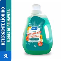Detergente Líquido Flores De Primavera Botella 3L Lider
