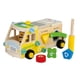 thumbnail image 3 of Nuez De Madera Y Pernos De Construcción De Madera De Juguete Juego Para Niños Camiones De Basura Preescolar, 3 of 5