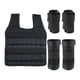 thumbnail image 4 of Chaleco de peso ajustable, correas de muñeca, pesas de tobillo, chaleco, Capacidad de 15 kg, 4 of 5