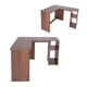 thumbnail image 5 of Escritorio Esquinero Con 2 Repisas Roble, 5 of 6