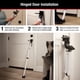 thumbnail image 3 of Barra de seguridad para puertas Master Lock ajustable de 65 a 110 cm, color blanco, 3 of 7