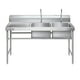 thumbnail image 1 of Lavafondos Doble Acero Inox. 150x60x90 cm. Secador izquierdo, 1 of 10
