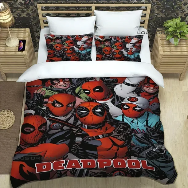 v1507 Bed Sheets Cartoon D- Retro Bedding Sets exquisite bed supplies set duvet cover bed comforter set bedding set luxury birthday gift 3-Piece Bedding Set (1 Duvet Cover + 2 Pillow Shams) Bed Sheets