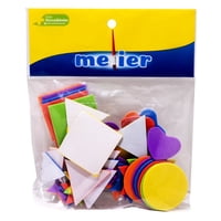 Melier - Figuras Goma Eva Geometricas 60 Unid