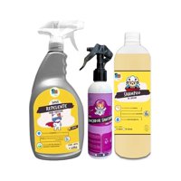 Mascokits - Kit Perro Educador Sanitario + Repelente + Shampoo Avena 1Lt