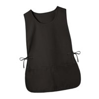 Magideal - Delantal Con Pechera Alta, Delantal De Cocina, Babero De Camarero, Delantal De Poliéster, Delantal De Cocina/Horneado Para Salón, Adulto, Café, Cosmét Negro